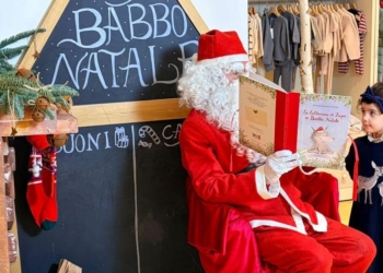 C’è sempre un sorriso per Babbo Natale