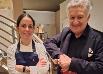 Alessia Marchetto (Ai Navigli) e il bottone di pasta fresca al gransoporro