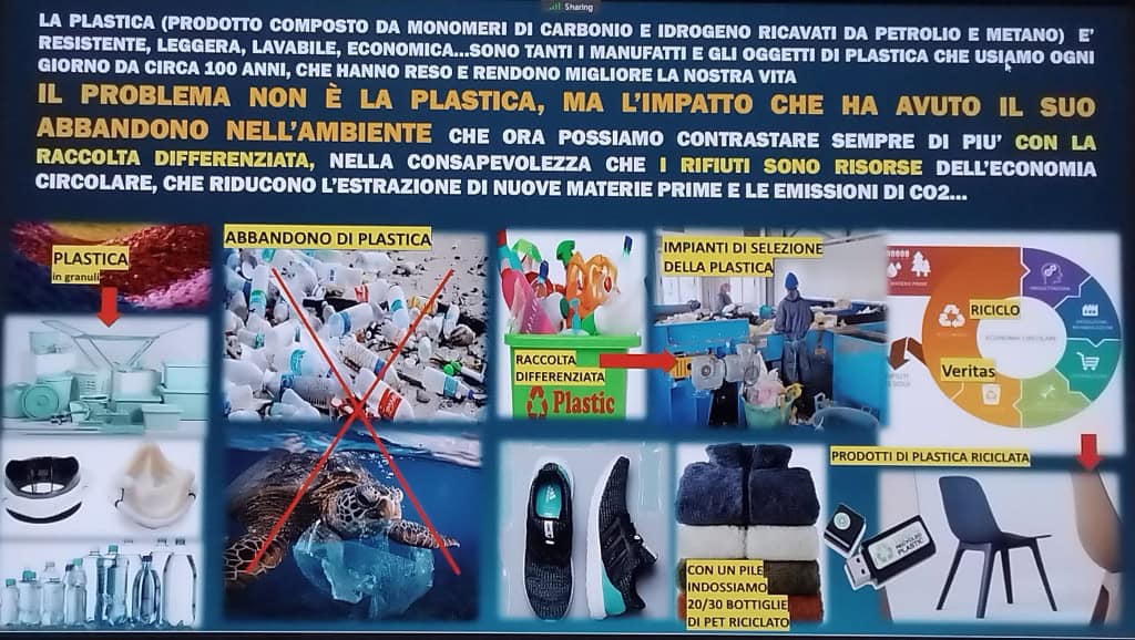 Liceo Foscarini, lezione per ridurre imballaggi e plastica galleggiante