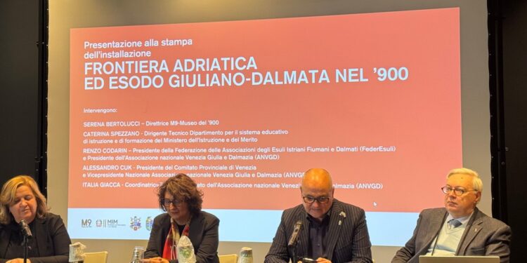 La verità cammina: all’M9 installazione sulla storia del confine orientale