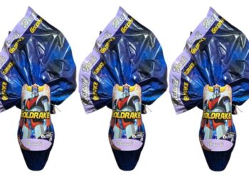 Goldrake nell’uovo di pasqua: la sorpresa riaccende la Goldrake generation