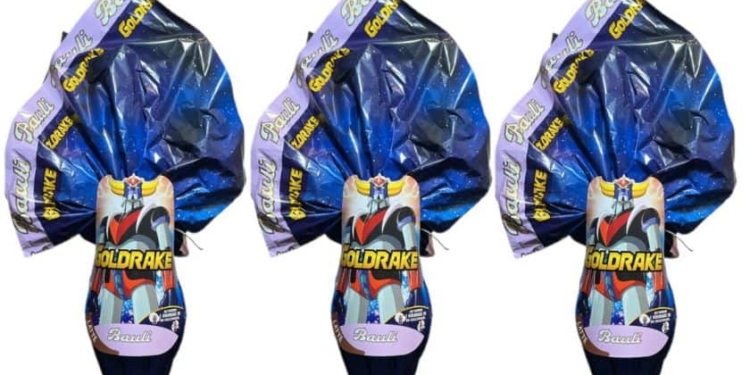 Goldrake nell’uovo di pasqua: la sorpresa riaccende la Goldrake generation