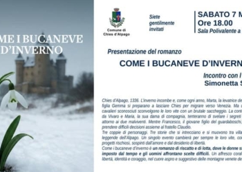 Chies d’Alpago, 1336. Vola nel tempo il romanzo di Simonetta Sogne