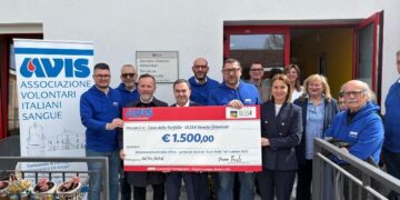 AVIS Portogruaro, donati 1500€ alla Casa delle Farfalle
