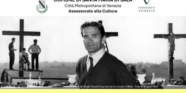 “Le ceneri di Pasolini” a Santa Maria di Sala