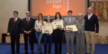 Premio Giorgio Lago juniores, premiati tre studenti veneti