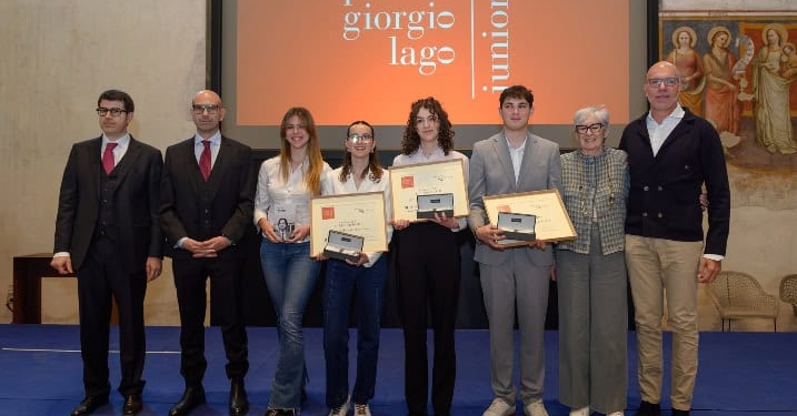 Premio Giorgio Lago juniores, premiati tre studenti veneti