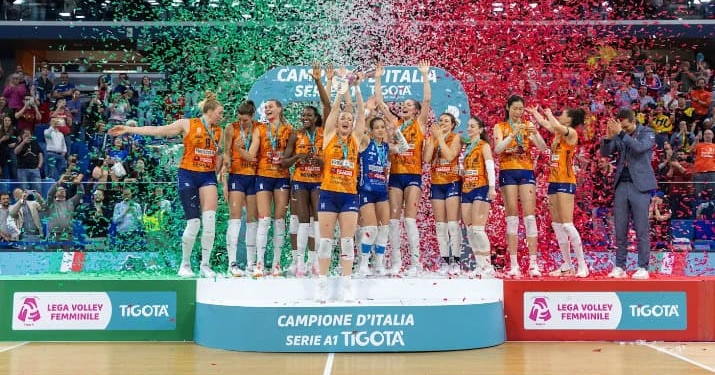 Volley, Conegliano a 2 scudetti dal mito di Ravenna