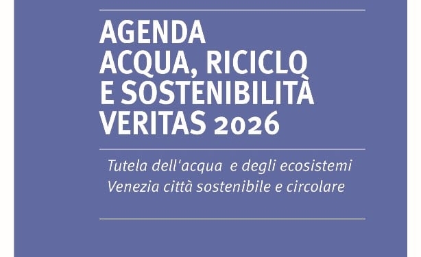 Pubblicata l’agenda sostenibilità Veritas 2026
