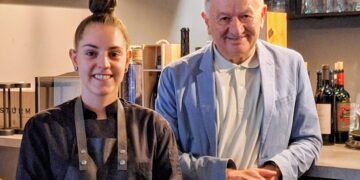 Sara del ristorante Tresette di Adria e il suo tonno con verdure croccanti
