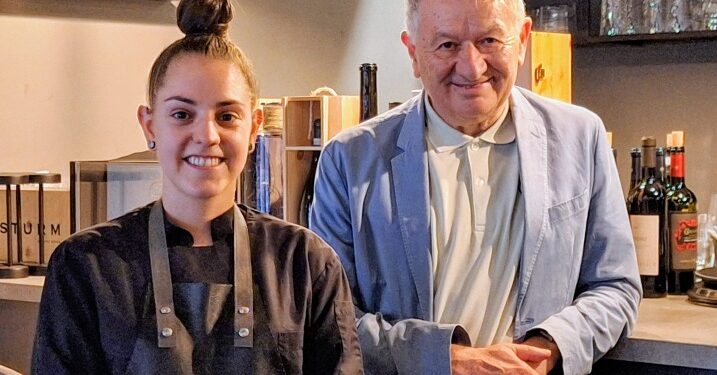 Sara del ristorante Tresette di Adria e il suo tonno con verdure croccanti