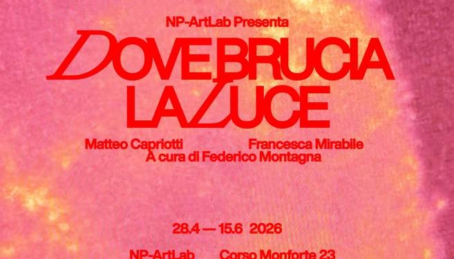 Dove brucia la luce: l’arte di Capriotti e Mirabile