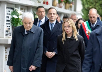 Mattarella e Meloni a Gemona per  i 50 anni del terremoto