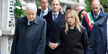 Mattarella e Meloni a Gemona per  i 50 anni del terremoto