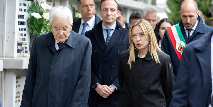 Mattarella e Meloni a Gemona per i 50 anni del terremoto