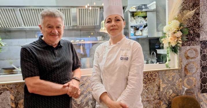 Tiziana Garbo, la lady chef dell’OroNero  e i Ravioli di granchio blu