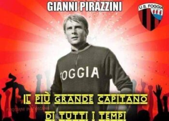 Gianni Pirazzini una vita a Foggia. Capitano e libero moderno