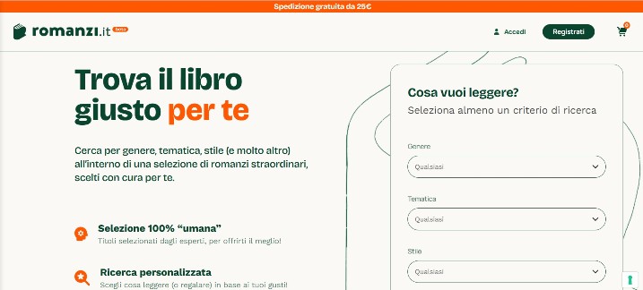 “Romanzi.it” la startup che parte da San Donà e ti conduce nei migliori romanzi