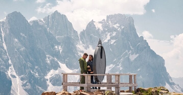 Estate sulle Dolomiti al passo San Pellegrino