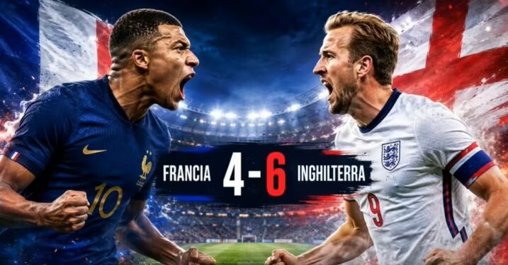 Follie a Miami. La Francia sparisce nei primi 45′ e l’Inghilterra fa poker. Si torna in campo e i “Galletti” si risvegliano ma Bellingham chiude i conti