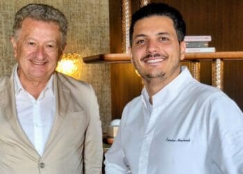 Carmine Amarante, Ca’ di Dio di Venezia e la Tartare di tonno, gazpacho e Kristal Caviar