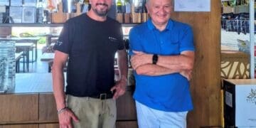 Mattia Donnola del Boma77 di Sottomarina di Chioggia e i suoi tagliolini agli scampi