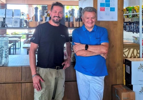 Mattia Donnola del Boma77 di Sottomarina di Chioggia e i suoi tagliolini agli scampi