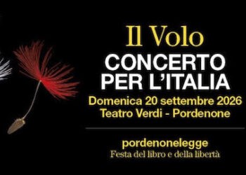 Il Volo  protagonista a Pordenonelegge, alla presenza del Presidente Sergio Mattarella