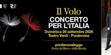 Il Volo  protagonista a Pordenonelegge, alla presenza del Presidente Sergio Mattarella
