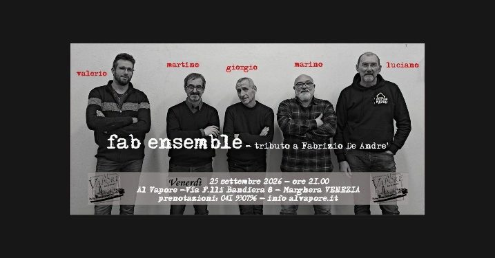 Fab Ensemble; tributo a Fabrizio De Andrè