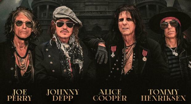 Gli Hollywood Vampires infiammano il Castello Carrarese di Este
