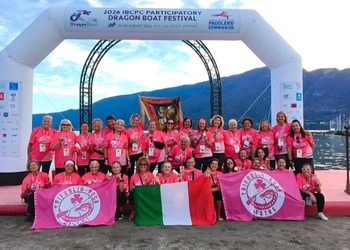 La straordinaria impresa delle Trifoglio Rosa Mestre, secondo miglior tempo su 156 equipaggi, al festival mondiale di dragon boat in Francia