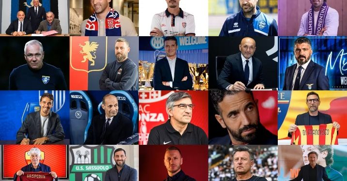Borsino allenatori serie A: solo 5 vengono dati per sicuri, gli altri…