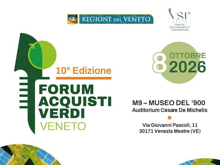 Acquisti Verdi, dieci anni di CAM negli appalti pubblici. Al Forum 2026 i premi assegnati alle imprese del Veneto