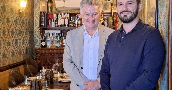 Alban del Caffè Saraceno a Rialto e i paccheri al salmone e asparagi