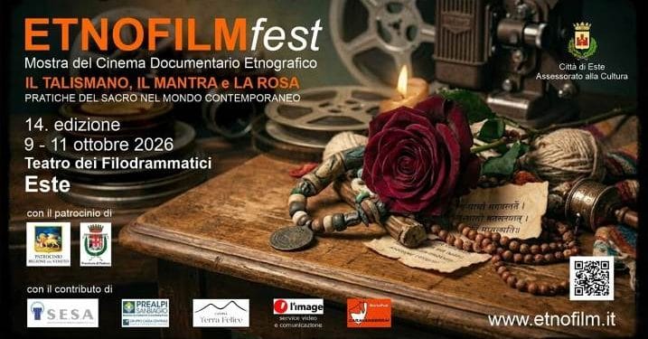 “Il talismano, il mantra e la rosa”;ETNOFILMfest torna a Este dal 9 all’11 ottobre