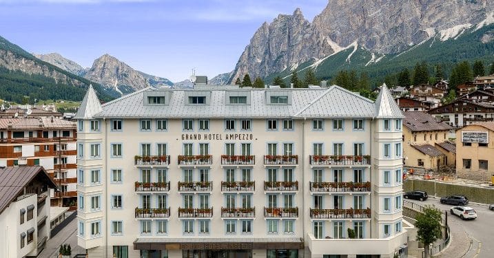 Grand Hotel Ampezzo: il ritorno di un’architettura storica nel cuore di Cortina